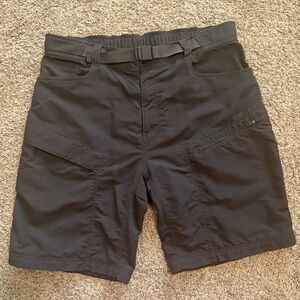 Men's North Face Grey Cargo Shorts Large